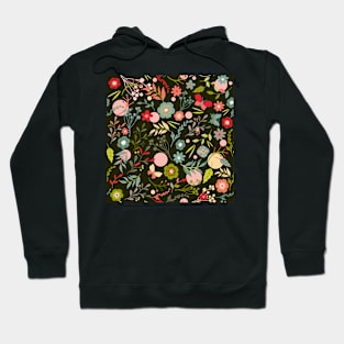 summer meadow at night Hoodie